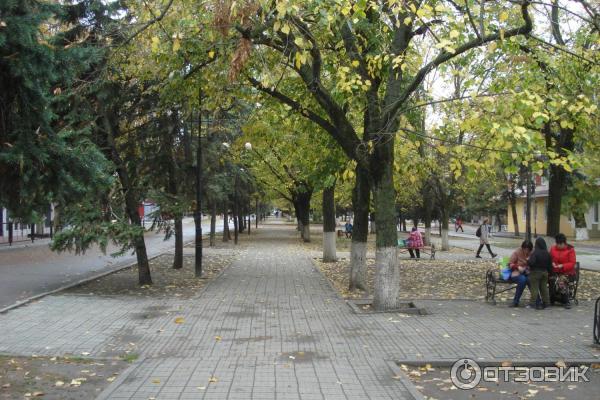 Петровский бульвар в Азове