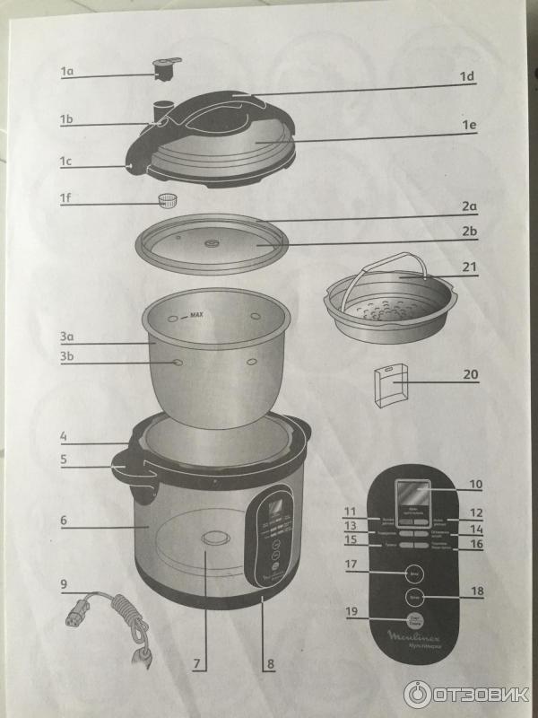 Скороварка Moulinex Minut'Cook - Страница 2 - 5perspectives.ru - главный сайт о мультиварках