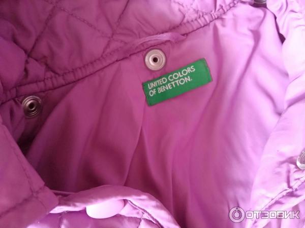 Демисезонная детская куртка United Colors of Benetton фото