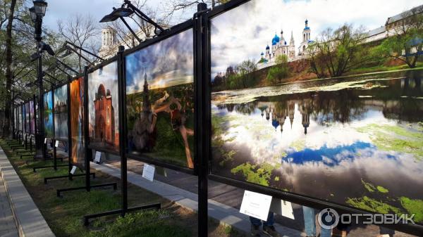 Выставка Архитектура русского храма на Тверском бульваре (Россия, Москва) фото