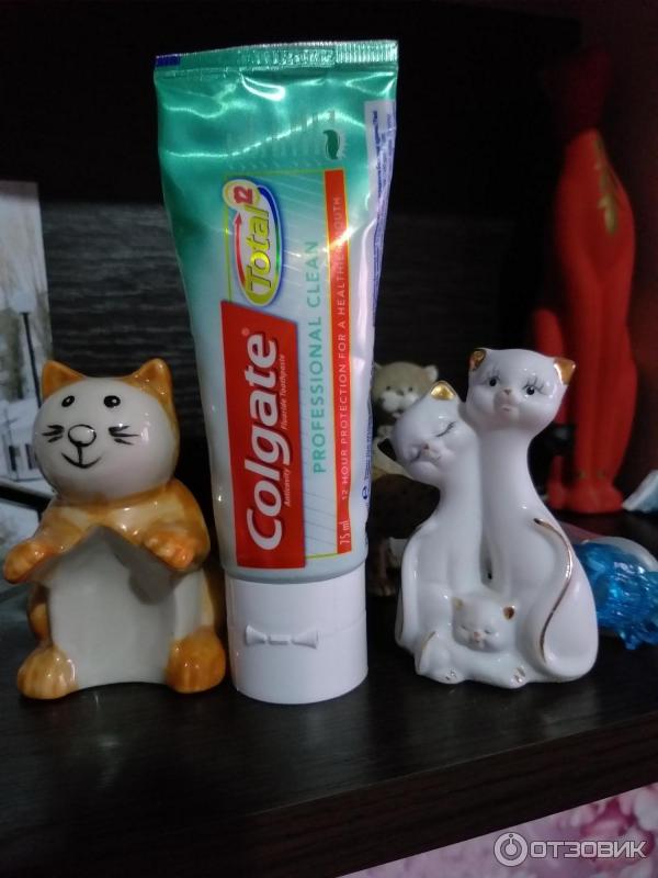 Зубная паста Colgate 12 профессиональная чистка фото