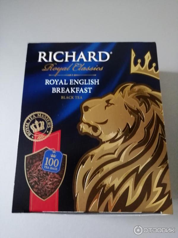 Чай черный Richard Royal English Breakfast фото