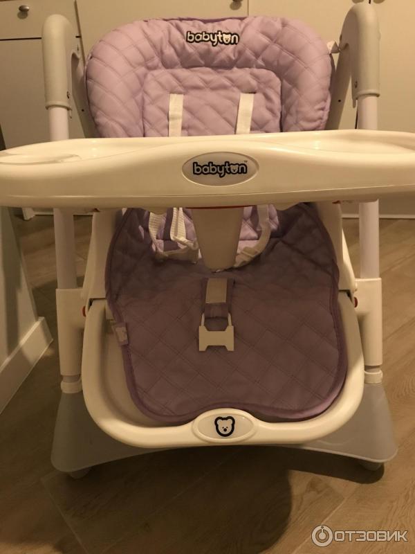 Отзыв о Стульчик для кормления Babyton Purple BBT15 | Хороший ...