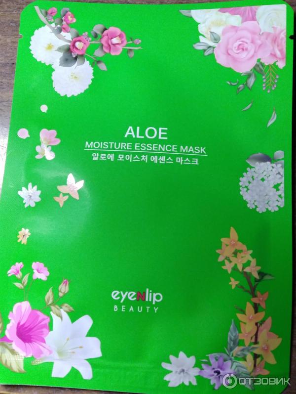 Тканевая маска EyeNlip Aloe Moisture Essence Mask фото