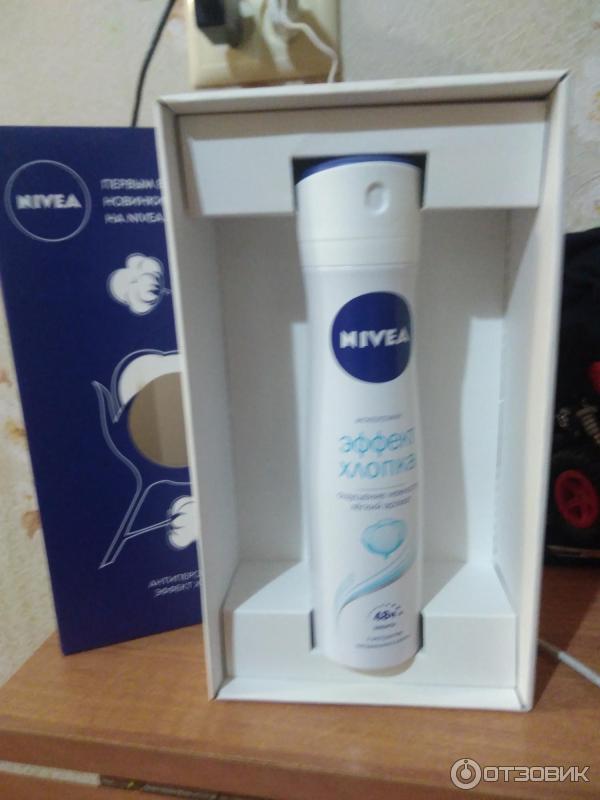 Дезодорант-антиперспирант Nivea Эффект пудры спрей фото