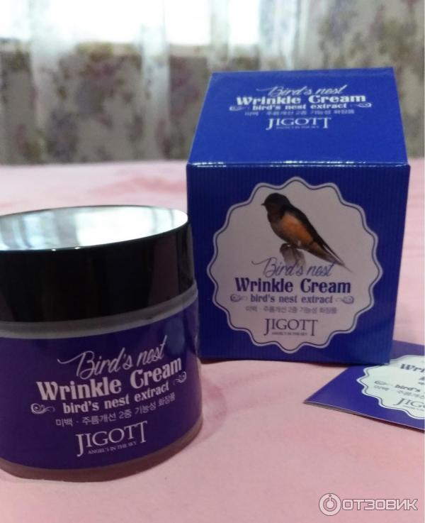 Kрем для лица Jigott Bird's Nest Wrinkle Cream фото