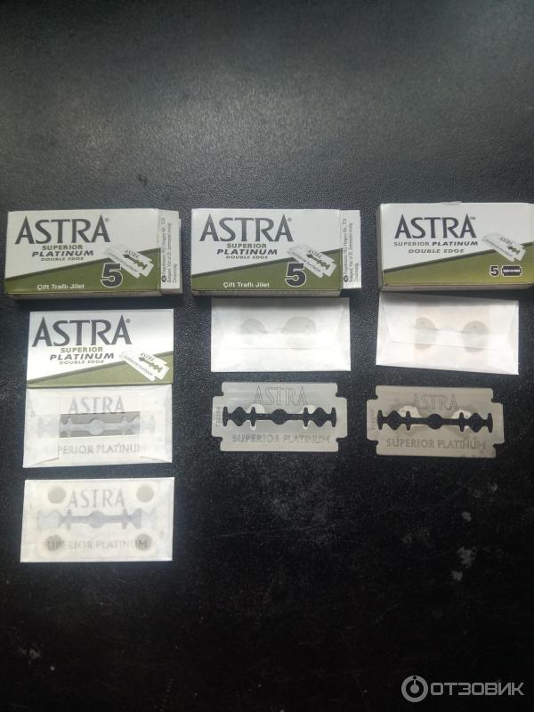 Отзыв о Лезвия для т-образных классических станков Astra Superior ...