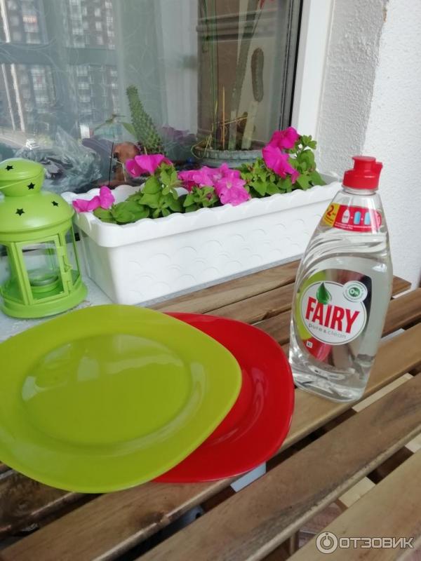 Средство для мытья посуды Fairy Pure&clean фото