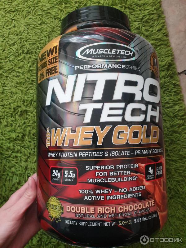 Изолят протеина MuscleTech Nitro Tech фото