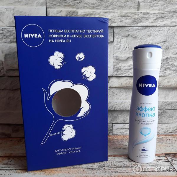 Дезодорант-антиперспирант Nivea Эффект хлопка фото