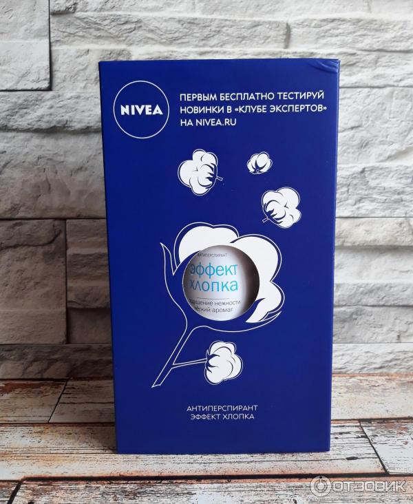 Дезодорант-антиперспирант Nivea Эффект хлопка фото