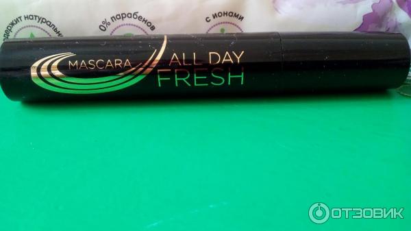 Тушь для ресниц Faberlic All day fresh Неизменный черный фото