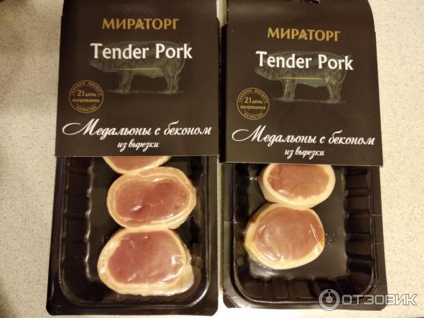 Медальоны из свинины Мираторг Tender Pork фото