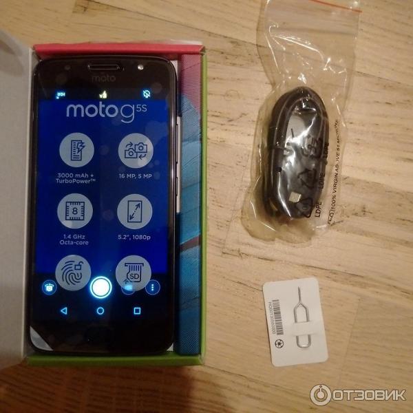 Смартфон Motorola Moto G5s фото