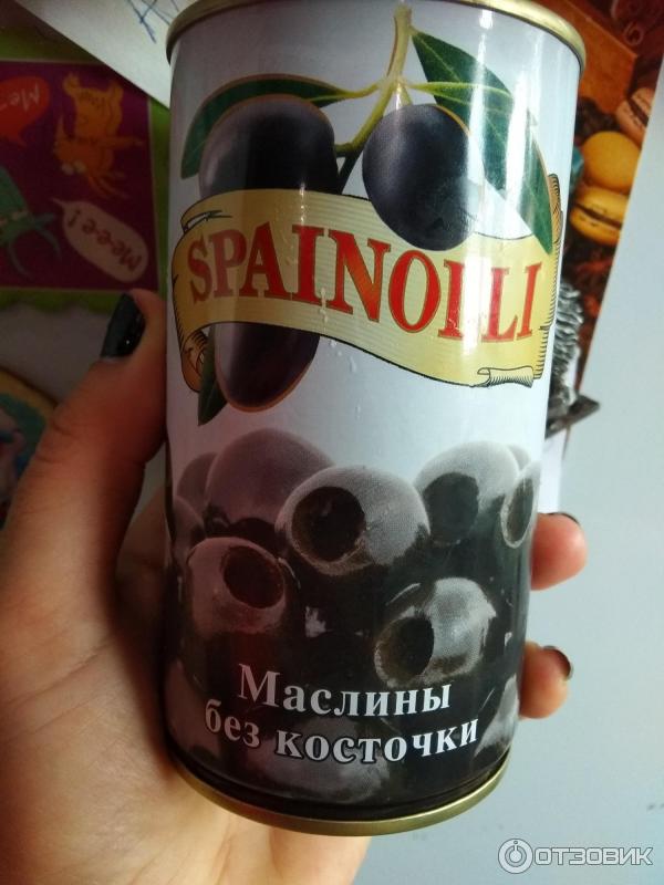 Маслины черные Spainolli фото