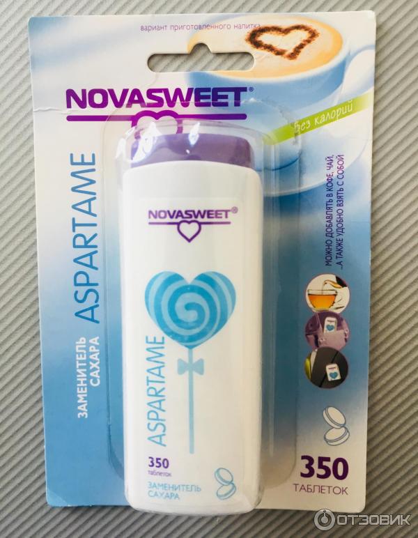 Заменитель сахара NovaSweet Aspartame фото