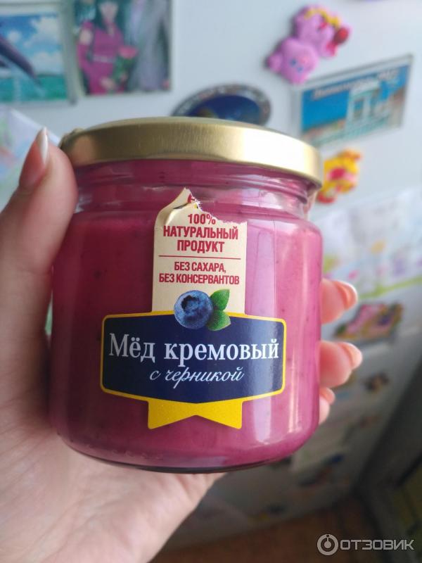 Мед кремовый с черникой Aroma di Estasi фото