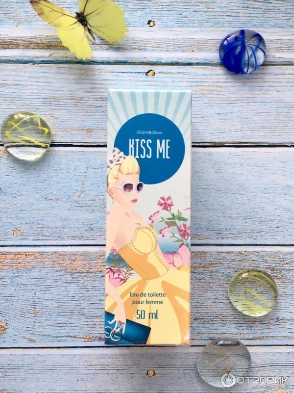 Туалеьная вода GLAM & GLOW KISS ME фото