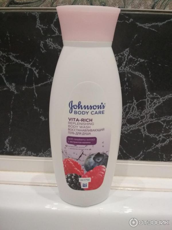 Восстанавливающий гель для душа Johnson's Body Care Vita-Rich фото