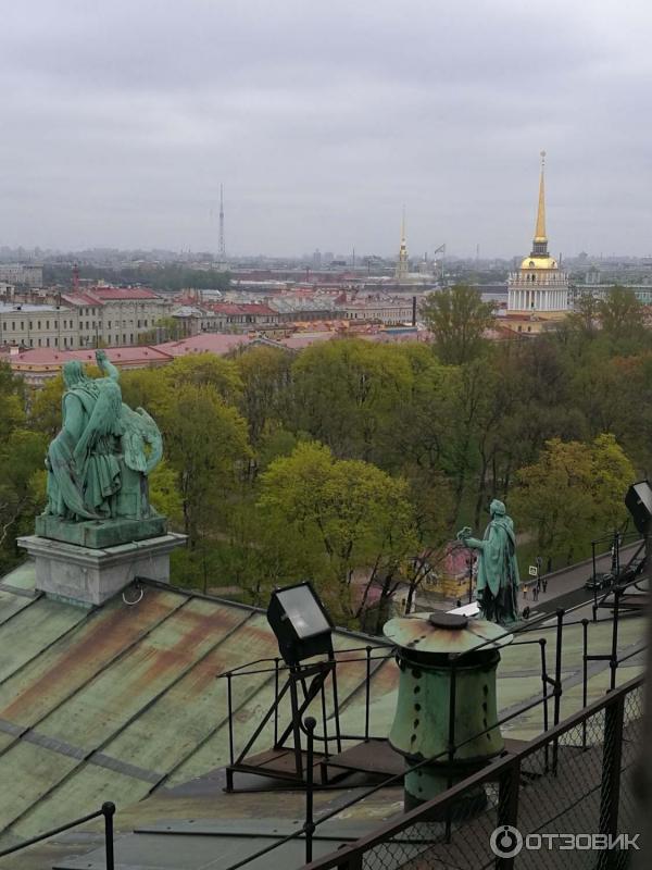 Экскурсия на колоннаду Исаакиевского собора (Россия, Санкт-Петербург) фото