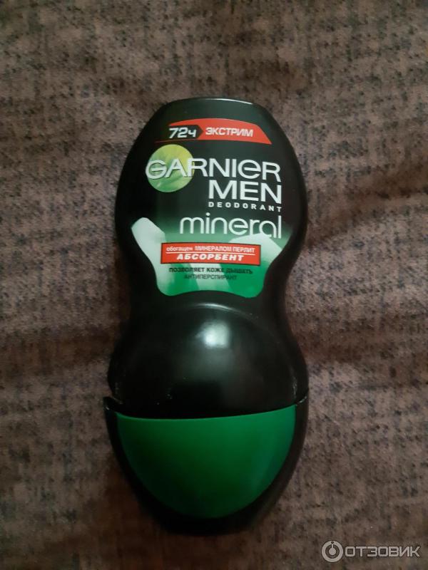 Роликовый дезодорант-антиперспирант Garnier Men Mineral 72ч Экстрим фото