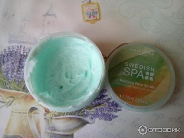 Очищающий скраб для лица Oriflame Шведский SPA-салон фото