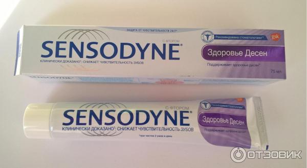 Зубная паста Sensodyne Здоровье десен фото