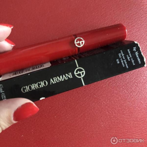 Губная помада Giorgio Armani Lip Maestro фото