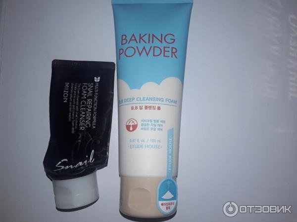 Пенкадля умывания Etude House baking powder B.B Deep cleansing foam фото