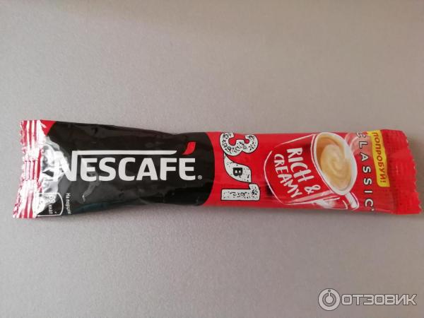 Кофе растворимый Nescafe Classic 3 в 1 фото