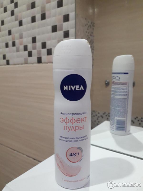 Дезодорант-антиперспирант Nivea Эффект пудры спрей фото