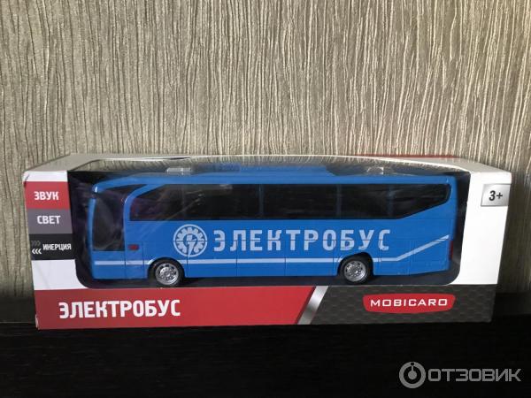 Игрушка транспортная Автобус инерционный Mobicaro фото