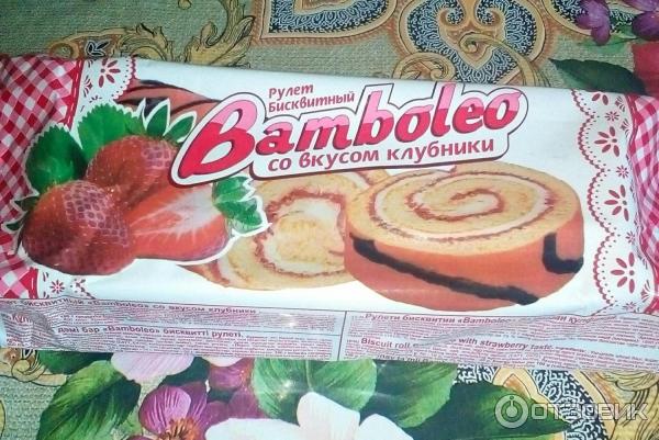 Рулет бисквитный Bamboleo фото