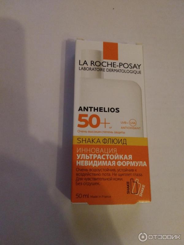 Солнцезащитное средство для лица La Roche Posay Anthelios Shaka Fluide spf 50+ фото