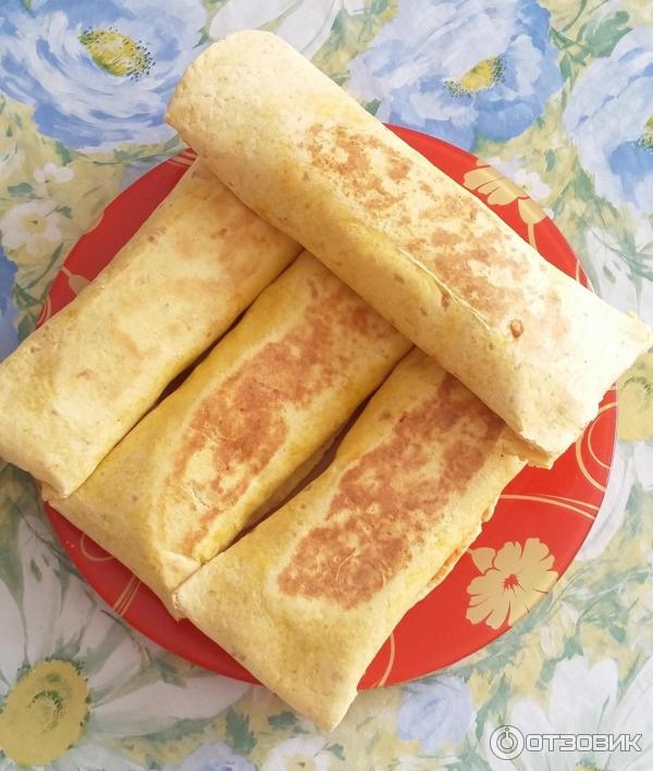 Мексиканские лепешки пшеничные со вкусом сыра Tortillas Delicados фото