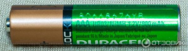 Аккумуляторные батареи Duracell AAA HR03/NiMH 900 mAh фото