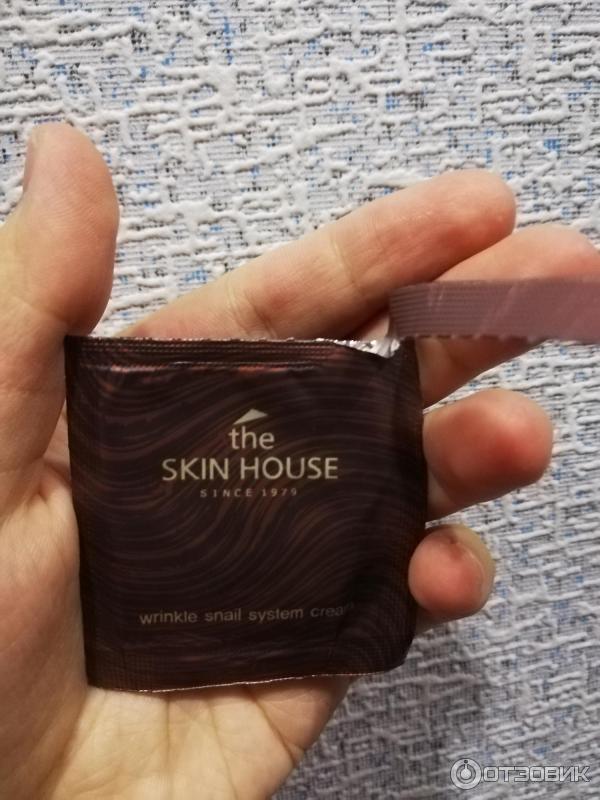 Улиточный крем для лица The Skin House Wrinkle Snail System Cream фото