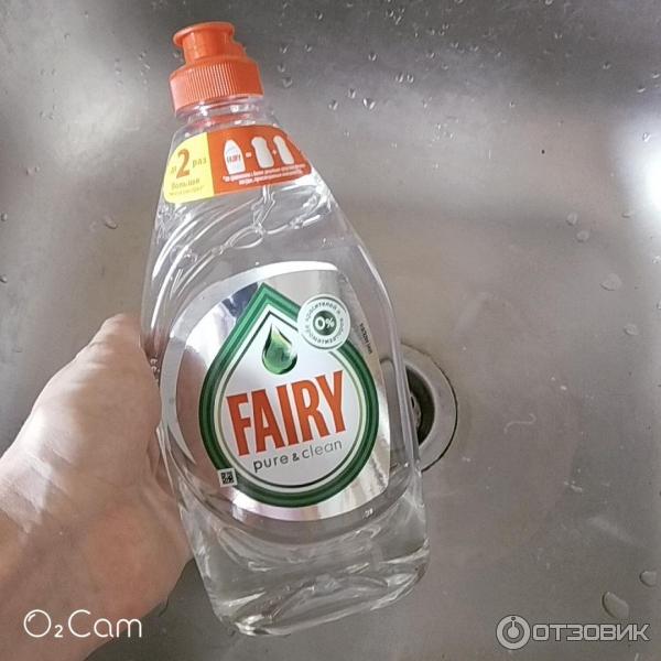 Средство для мытья посуды Fairy Pure&clean фото