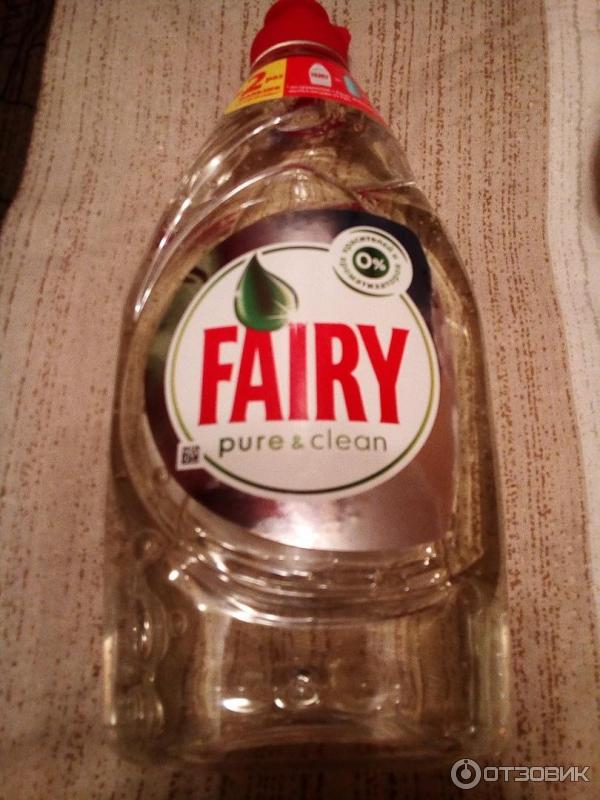 Средство для мытья посуды Fairy Pure&clean фото