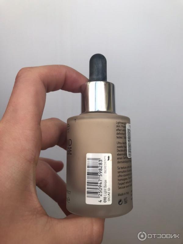 Тональная основа Catrice HD Liquid Coverage Foundation