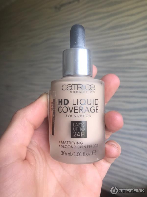 Тональная основа Catrice HD Liquid Coverage Foundation