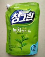 Средство для мытья посуды CJ Lion Chamgreen - Зеленый чай фото