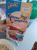 Овсяные хлопья быстрого приготовления "Кашка минутка" фото