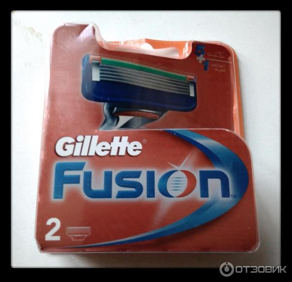 Сменные лезвия Gillette Fusion фото