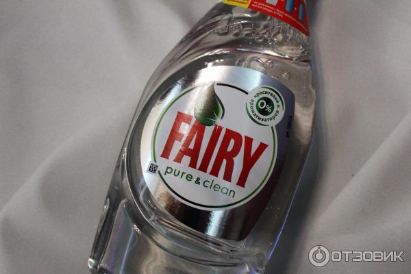 Средство для мытья посуды Fairy Pure&clean фото