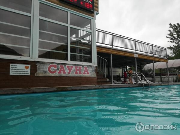 Вход в сауну