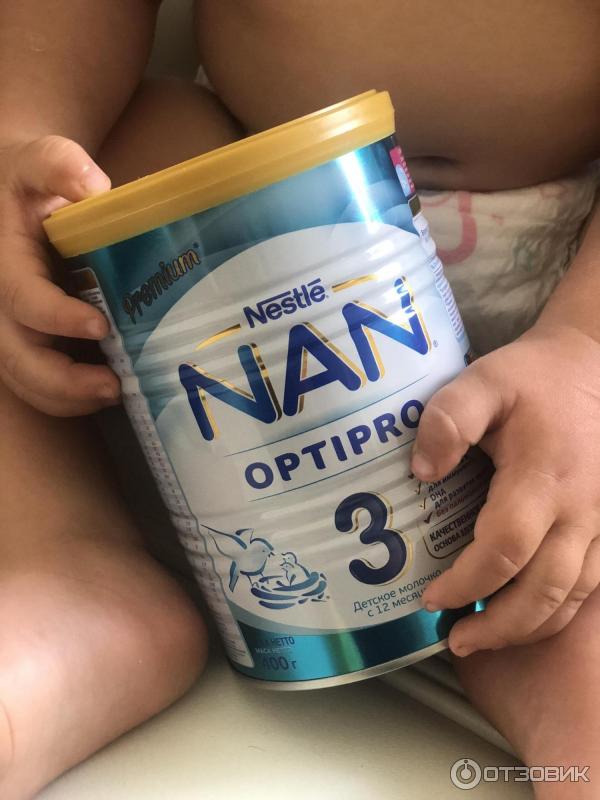 Отзыв о Детское питание NAN | ЗАмечательная смесь для искусственного ...