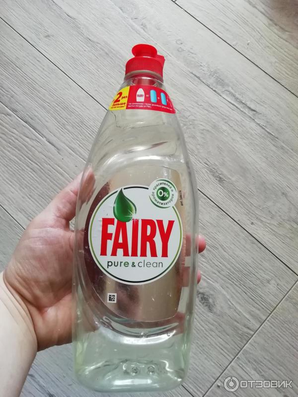 Средство для мытья посуды Fairy Pure&clean фото