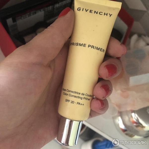 Праймер живанши розовый. Givenchy основа под макияж.