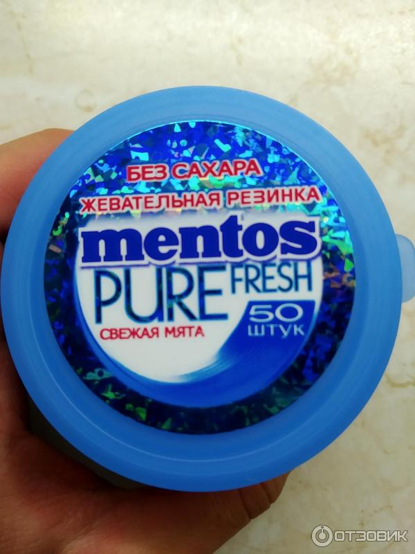 Жевательная резинка Mentos Pure Fresh фото